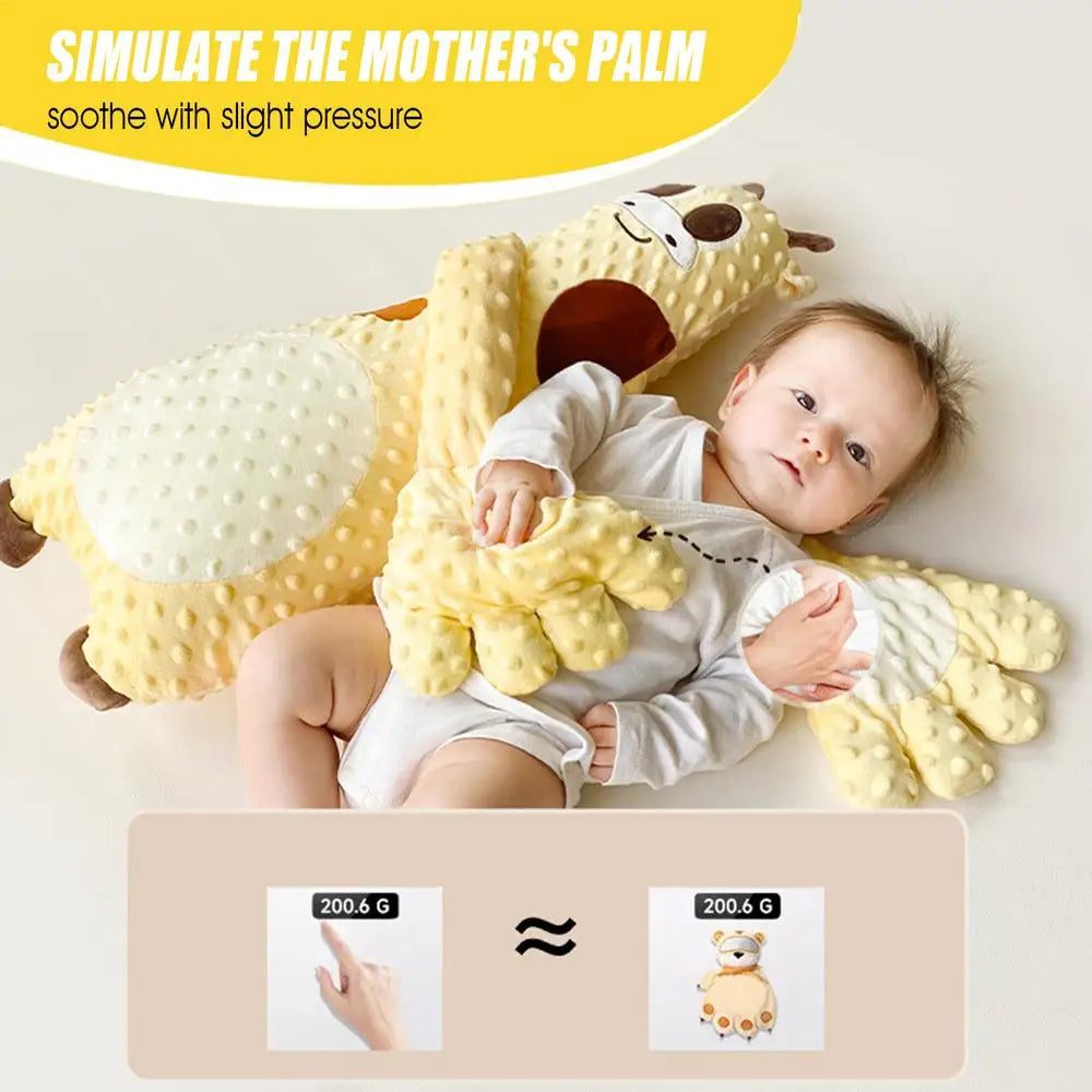 Baby Patter For Sleep 60cm Baby Startle Prevention Sleep Aid Companion Automatic Palm Patting Sleeping Pillow Soothing Toys
